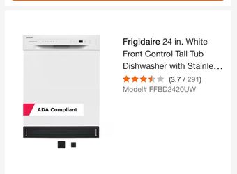 Frigidaire dish washer