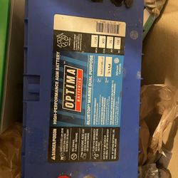 Optima Deep Cycle Marine & RV Battery 