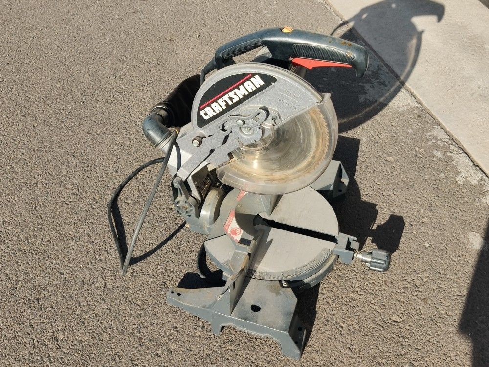 Craftsman 10" chop saw