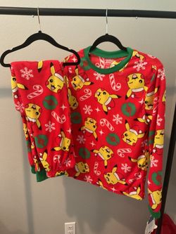 Pikachu Christmas Pajama Set Kids