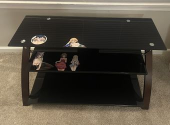 Glass TV Gaming Stand