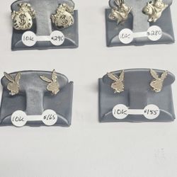 10k Earrings And Rings (Prices On Pictures)