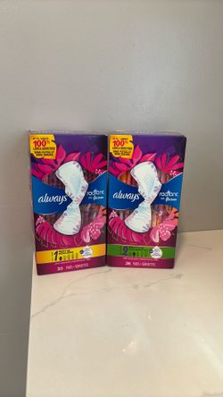 Always pads, 2x$12
