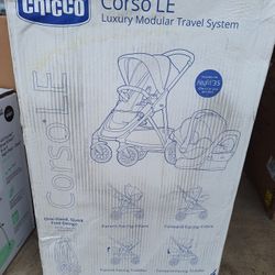 New Chicco Corso LX Travel System. 
