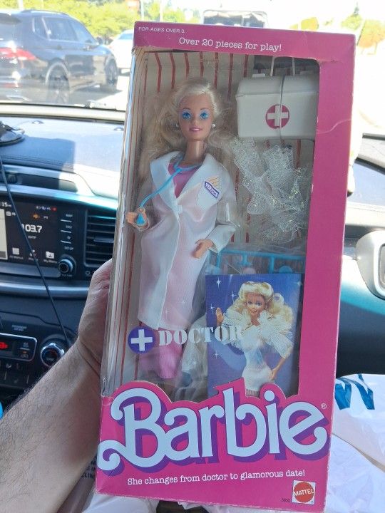 Original Package 1987 Doctor Barbie #3650