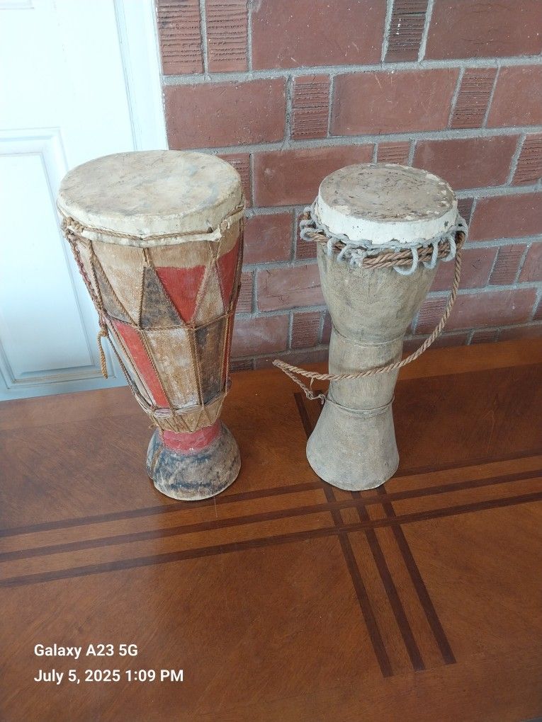 Two African Drums