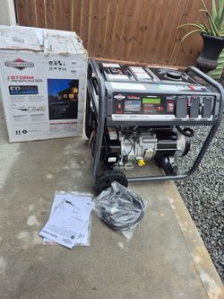 Generador Brigg Stratton 8500watts Brand New Nuevo Listo Para Trabajar