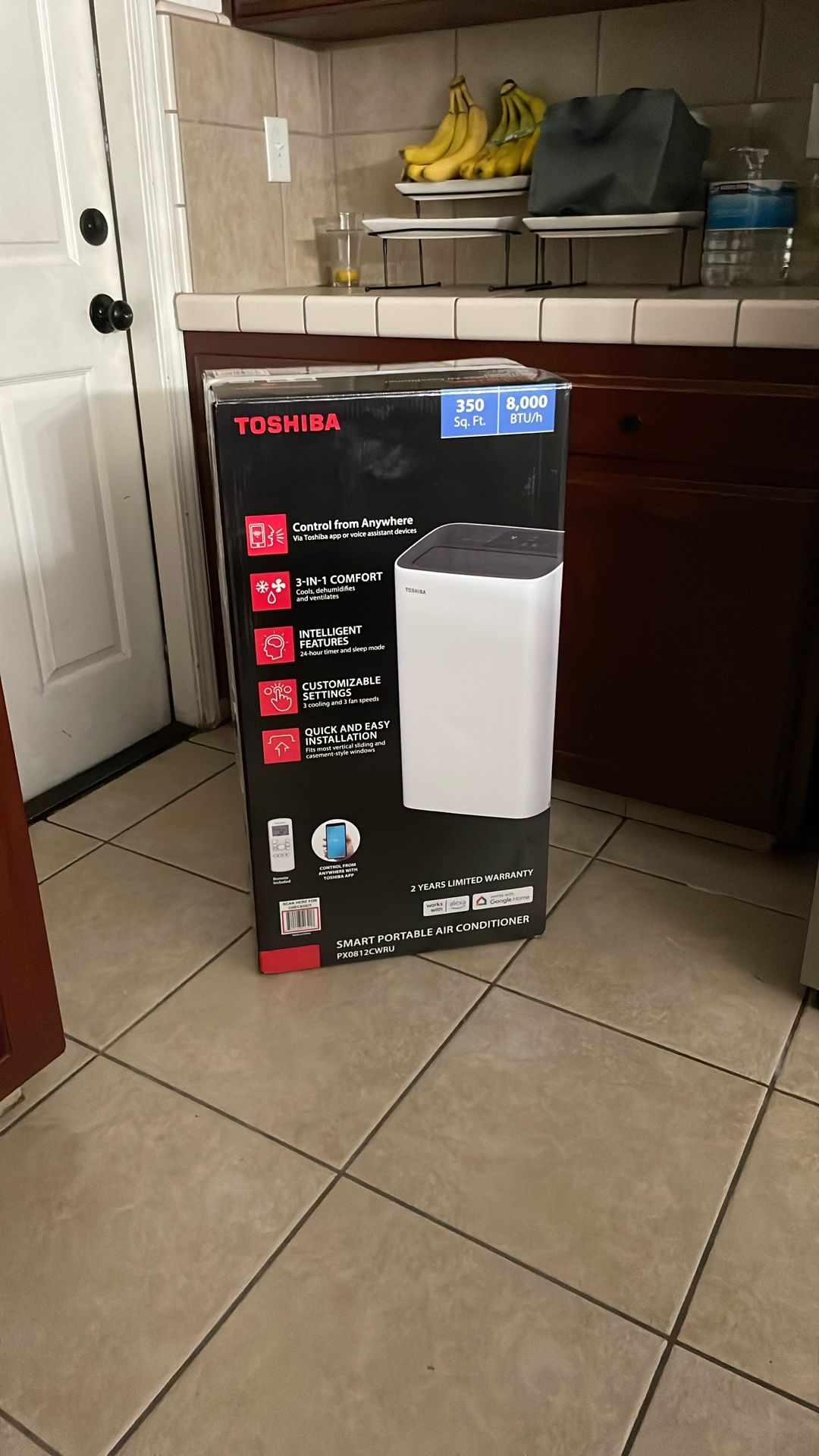 SMART TOSHIBA PORTABLE AIR CONDITIONER