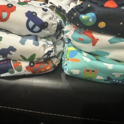 Used Wegreeco Cloth Diapers 