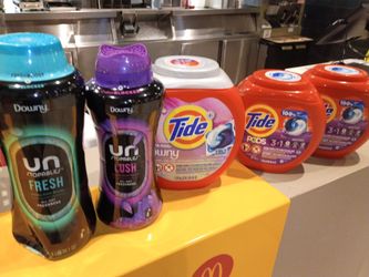 Tide Pods and Downy Unstopables Laundry Bundle