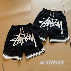 Stussy Black Short 24ss New 