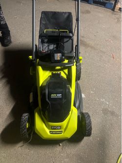 Ryobi self propelled lawnmower