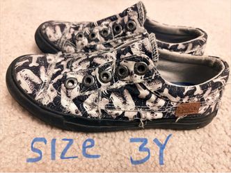 Blowfish Kids Canvas Sneakers Size 3Y