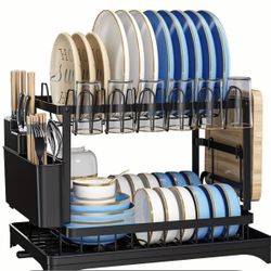 Large Kitchen Two-Tier Storage Rack 