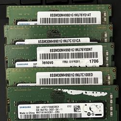 Samsung  Laptop Memory 8gb DDR4 SODIMM
