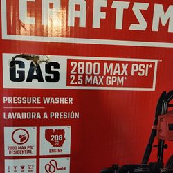 Brand New Craftsman Gas Pressure Washer 2800 PSI