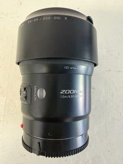 Minolta AF100-300MM Lens