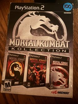 Mortal Kombat Kollection PS2 3-Game Set