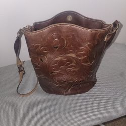 Patricia Nash Brown Leather Purse