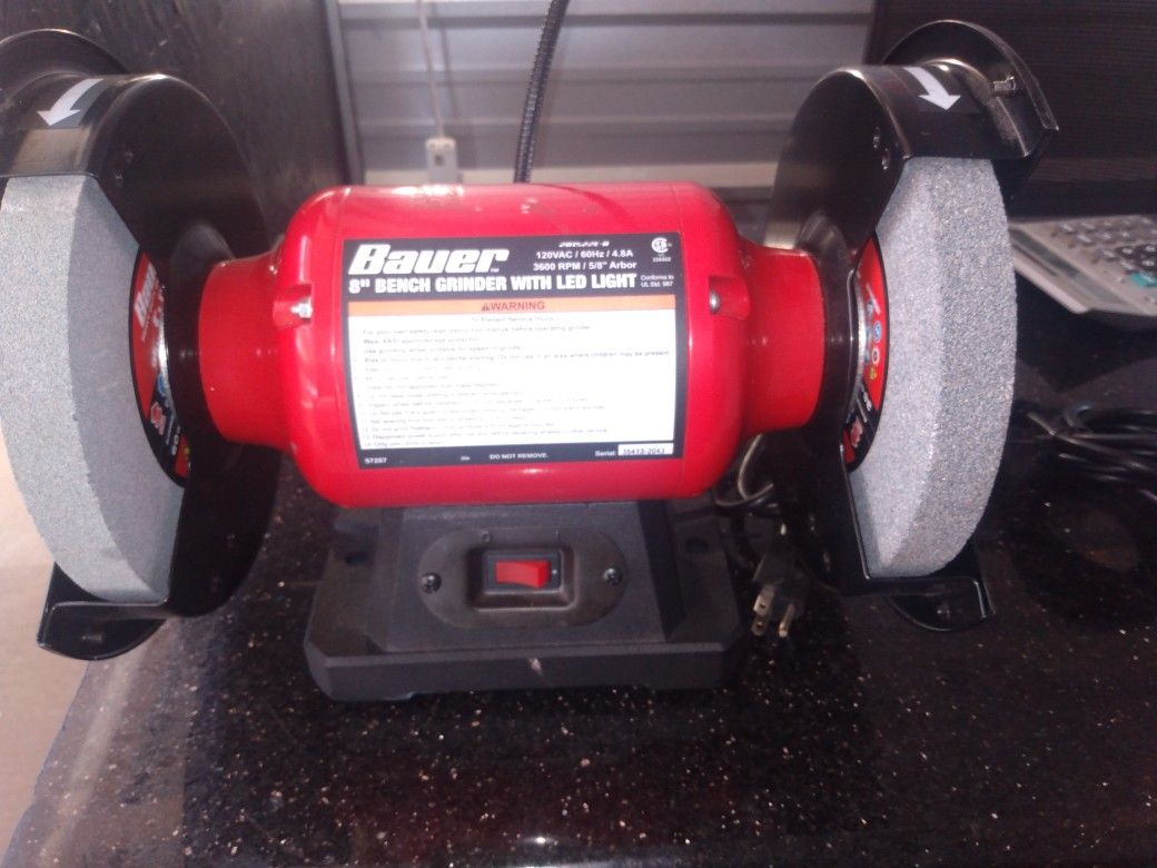 Bauer bench sale grinder