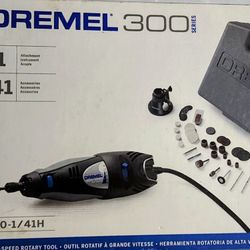 DREMEL 300 Variable Speed Rotary Tool in case (No Accessories Included)