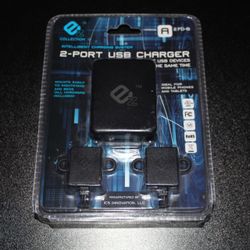 2 Port USB Charger EZ Collection Intelligent Charging System A 4 FD-B NEW Sealed
