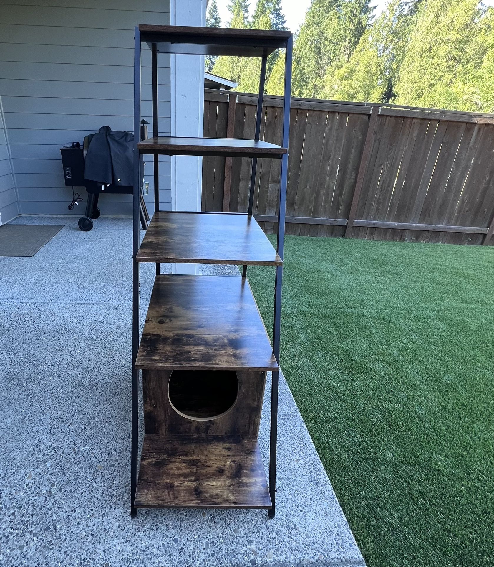 Almost New Cat Space with Shelves