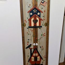 Toll painted Wood Spice/ CD Stand