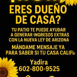 UNA SEGUNDA CASITA  EN TU PATIO