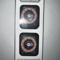 Valkit Apple  Watch 44 mm Case 2pack/ blk & blue