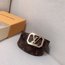 Louis Vuitton Men’s Belt With Box 2025 New 