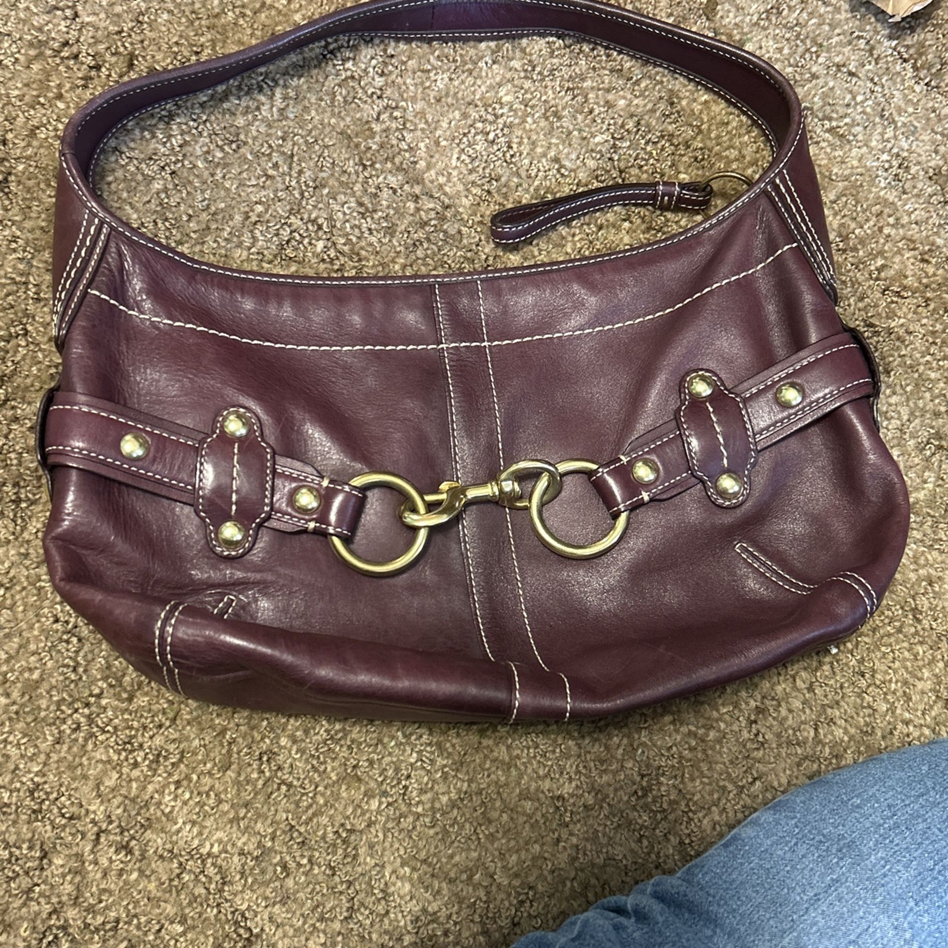 Vintage Coach Ergo Belted Hobo Purse
