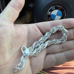 Silver Bracelet For Sale Or Trade Weight 70 Grams 