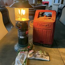 Coleman Lantern And Case