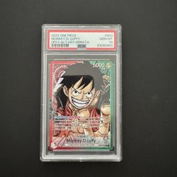 PSA 10 Monkey D. Luffy Leader 