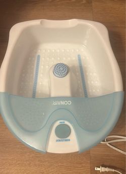 Conair foot spa with bubbles & heat