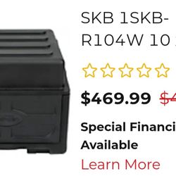 SKB DJ AUDIO COMPACT GIG BOX 