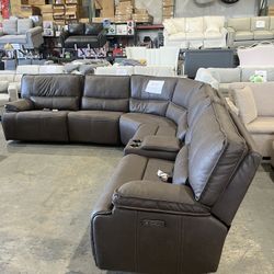 sectional couch, power recliner 