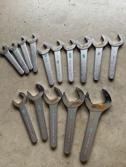 Proto Open-end Service Wrenches 15x All $200