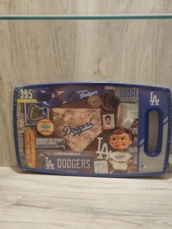 Los Angeles Dodgers Cutting Board, Kitchen MLB Tailgating