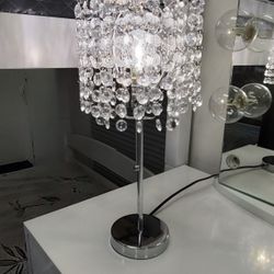 Chrome Table Lamp 