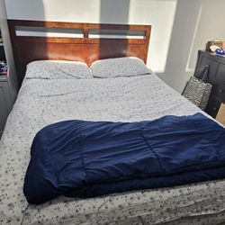 Queen Bed With Mattress