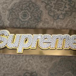 Supreme Bling Skateboard Deck Gold – Sealed