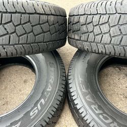 LT 285 70 17 Mastercraft Stratus Ht 10 Plys Used Tires 