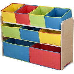 Toy Organizer with Storage Bins