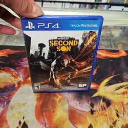 inFamous: Second Son Sony PlayStation 4 PS4 Video Game
