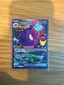 Gengar Ex #154 Pokemon 30th Anniversary
