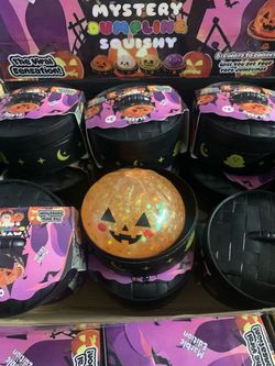 Halloween dumplings and squishys