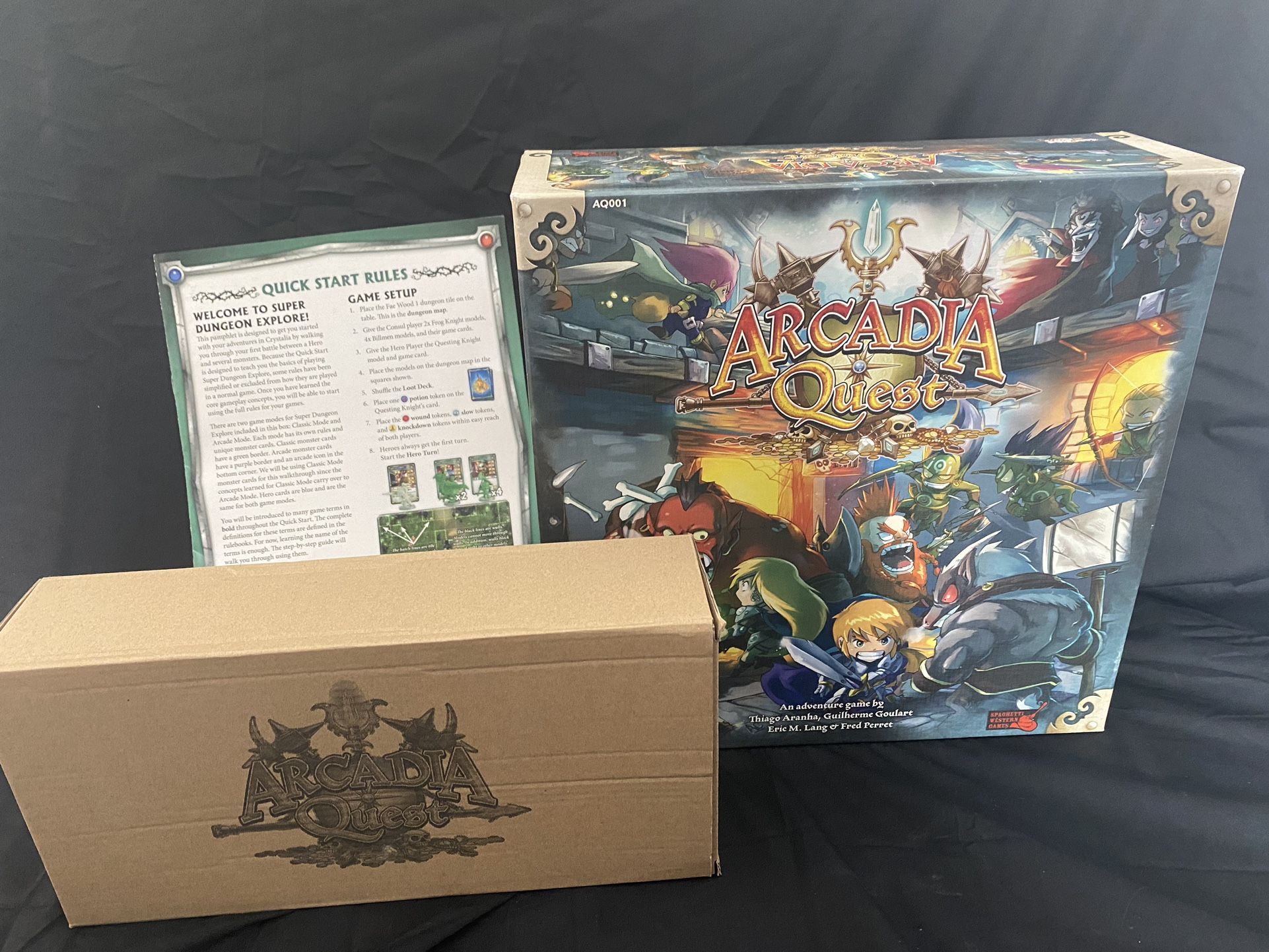 Arcadia Quest Board Game (Core Game) | Campaign-Based Strategy Game | Fantasy Ad