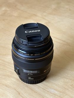 Canon EF 85mm f/1.8 USM Camera Lens
